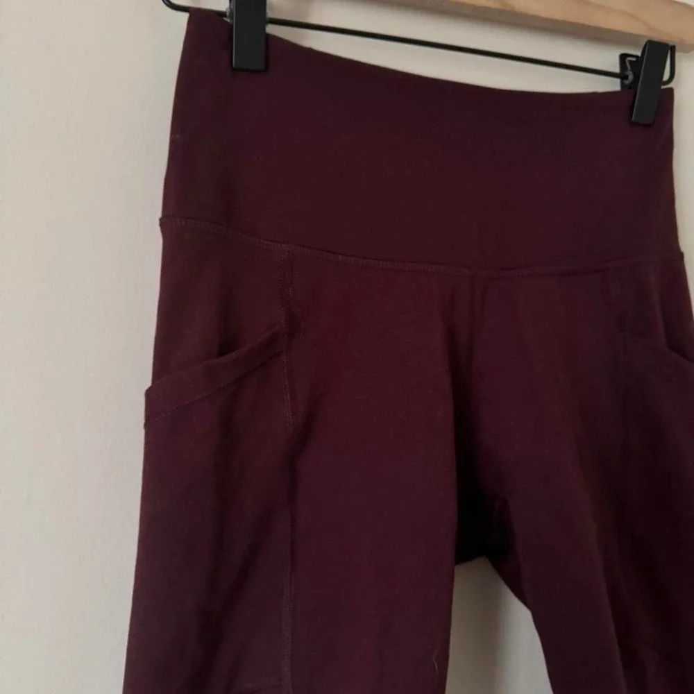 Banana Republic Biker Short Burgundy Red XS - Picture 2 of 6